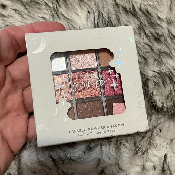 ColourPop Clearly In Love Pressed Powder Eyeshadow Palette — Neutral Pinks NEW - Picture 1 of 2